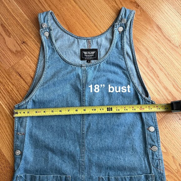 Vintage Denim Dress by PG Collections Designed by Ginger Bort Size 2 - Picture 3 of 7